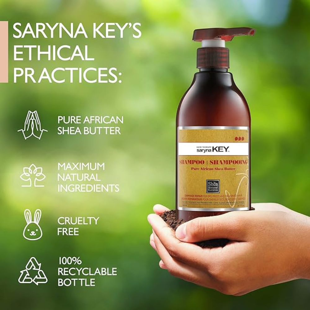 SARYNA KEY Damage Repair Treatment Shea Oil Shampoo - 500ml