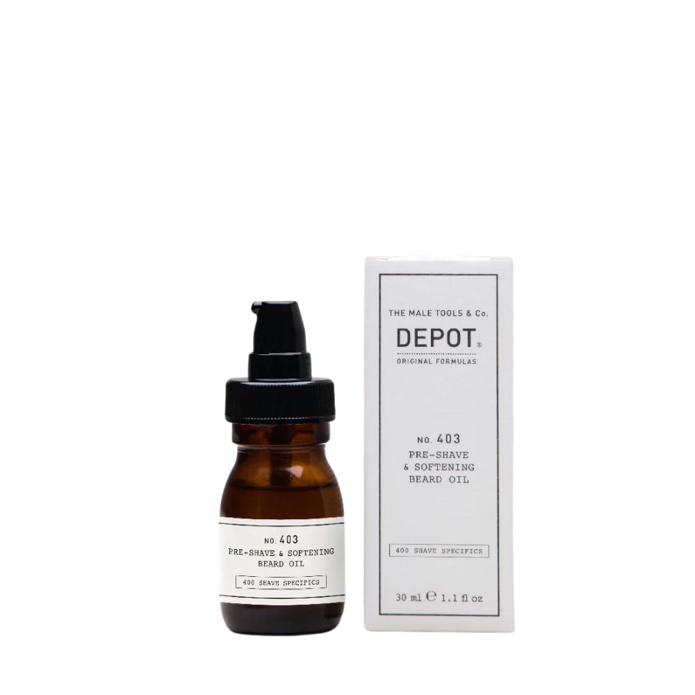 Depot 403 Pre-Shave & Softening Beard Oil Sweet almond 30ml