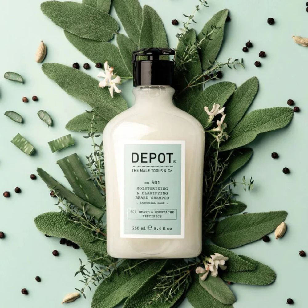 Depot NO. 501 Moisturizing & Clarifying Beard Shampoo 250ml