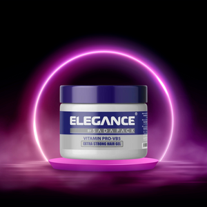 ELEGANCE Strong Hold Hair Styling Gel - Vitamins Protection Hair Gel - 250m