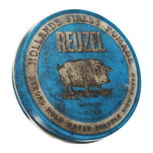 Load image into Gallery viewer, REUZEL Blue Strong High Sheen Pomade 113gr
