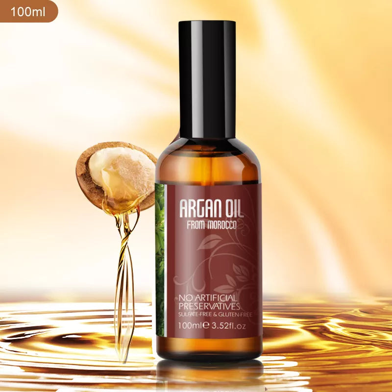 ARGAN OIL FROM MOROCCO Daily Therapeutic Oil For All Hair Types-100ml