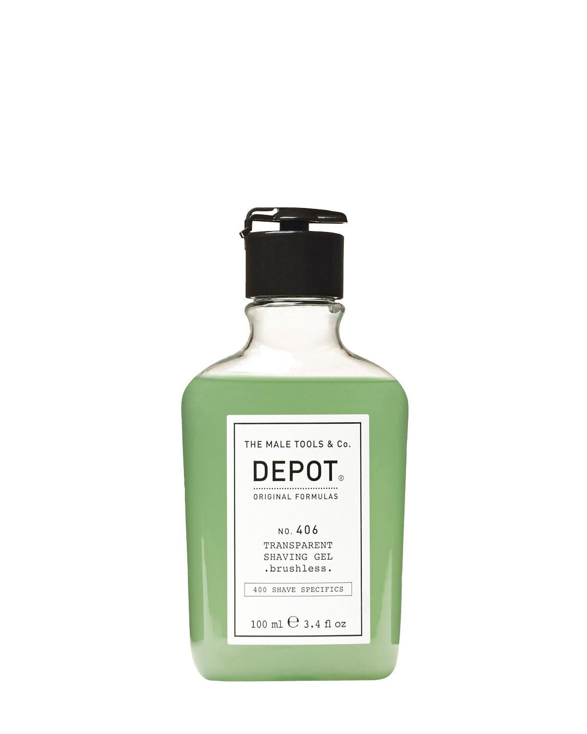 Depot No.406 Transparent Shaving Gel brushless 100ml